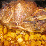 Spicy Pork Roast with Butternut Squash & Apples
