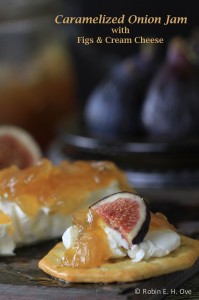 Onion Jam Appetizer with Figs
