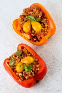filled bell peppers
