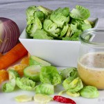 Brussels Sprout Salad with Chile Lime Dressing