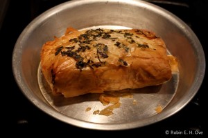 baked salmon in phyllo