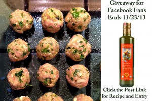 Meatballs and Olive Oil