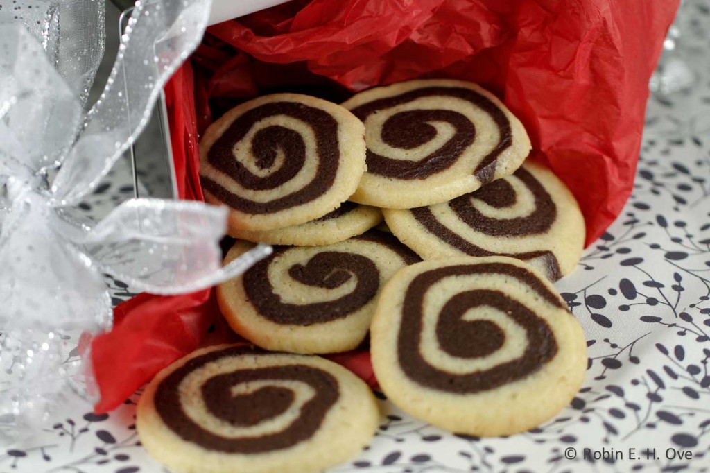 Chocolate Pin-Wheel Cookies