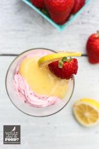 Strawberry Lemon Mousse