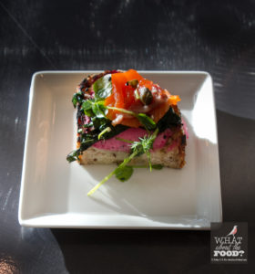 Smoked Salmon Tartine © Robin E. H. Ove All rights reserved